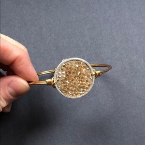 LUCA & DANNI Druzy Bangle Bracelet